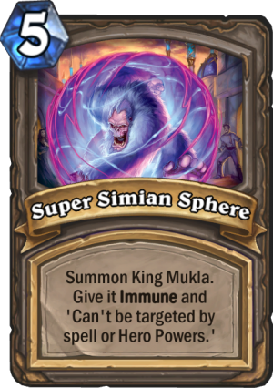 Super Simian Sphere Card
