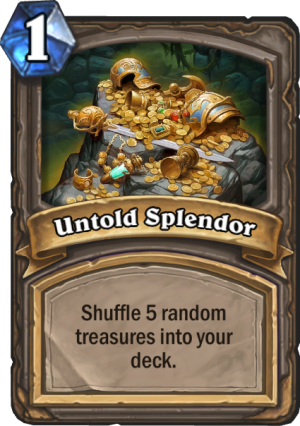 Untold Splendor Card