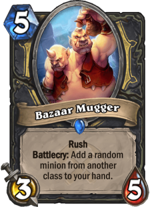 Bazaar Mugger Card