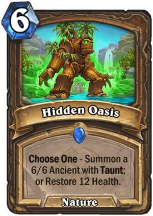 Hidden Oasis Card