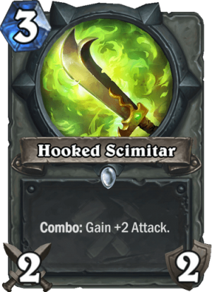 Hooked Scimitar Card