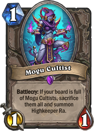 Mogu Cultist Card
