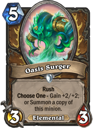 Oasis Surger Card