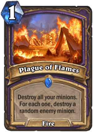 Plague of Flames Card