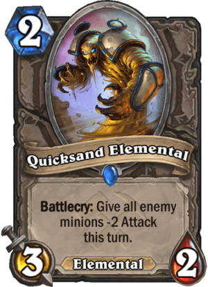 Quicksand Elemental Card