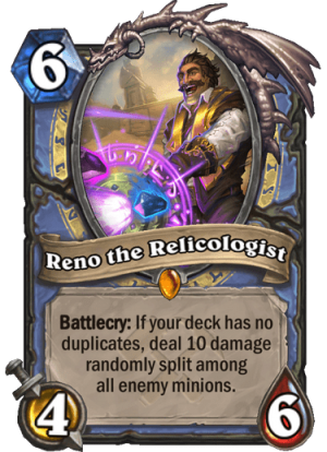 Reno the Relicologist Card