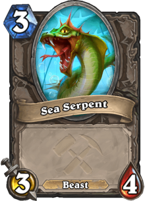 Sea Serpent Card