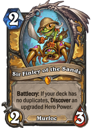 Sir Finley of the Sands Card