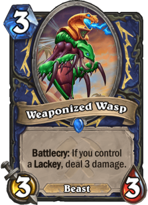 Weaponized Wasp Card