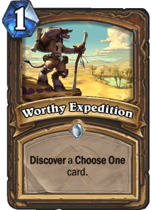 Worthy Expedition Card