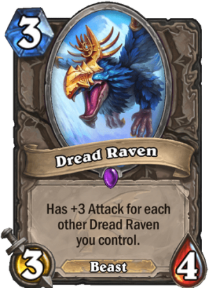 Dread Raven Card