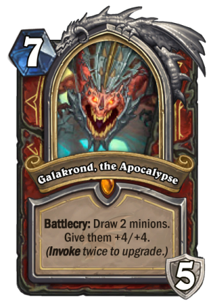 Galakrond, the Apocalypse (Warrior) Card