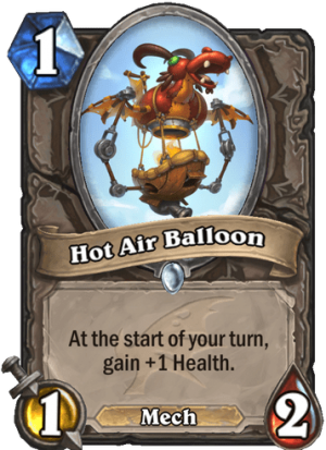 Hot Air Balloon Card
