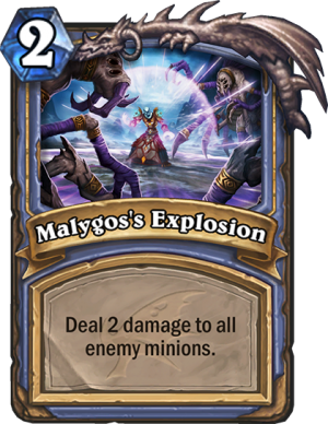 Malygos’s Explosion Card