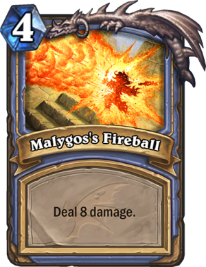 Malygos’s Fireball Card