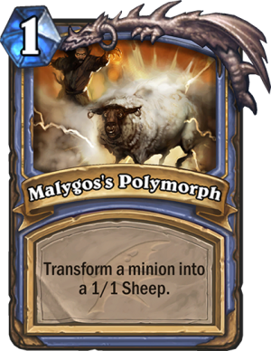 Malygos’s Polymorph Card