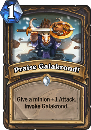 Praise Galakrond! Card