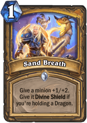 Sand Breath Card