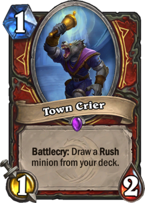 Town Crier Card