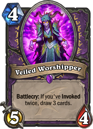 Veiled Worshipper Card