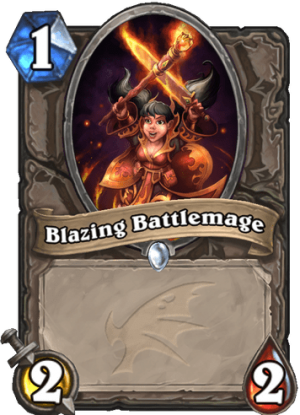 Blazing Battlemage Card