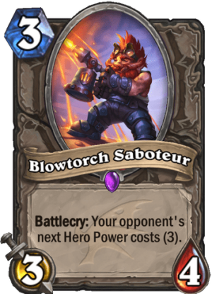 Blowtorch Saboteur Card