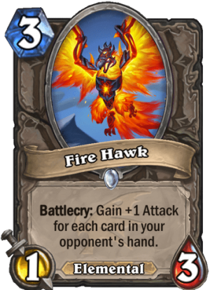 Fire Hawk Card