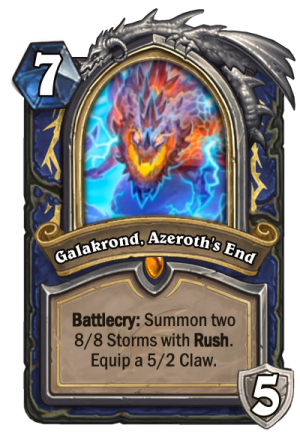 Galakrond, Azeroth’s End (Shaman) Card