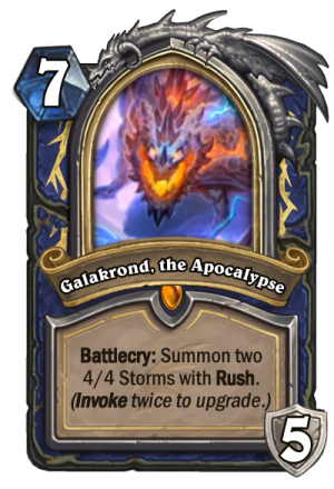 Galakrond, the Apocalypse (Shaman) Card