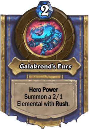 Galakrond’s Fury Card
