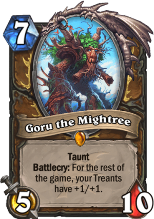 Goru the Mightree Card