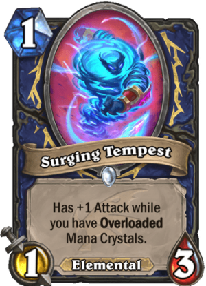 Surging Tempest Card