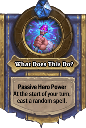 What Does This Do? Card