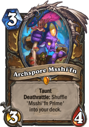 Archspore Msshi’fn Card