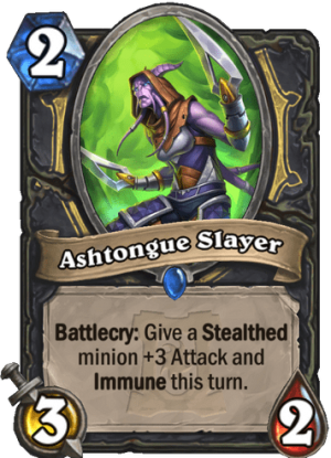 Ashtongue Slayer Card
