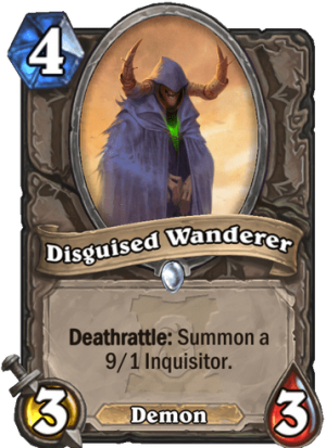 Disguised Wanderer Card
