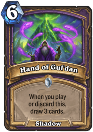 Hand of Gul’dan Card
