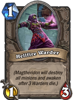 Hellfire Warder Card