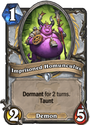 Imprisoned Homunculus Card