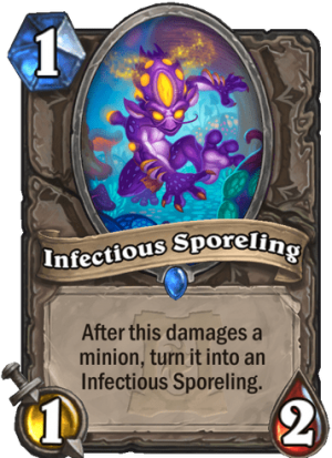 Infectious Sporeling Card