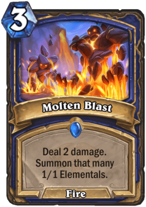 Molten Blast Card