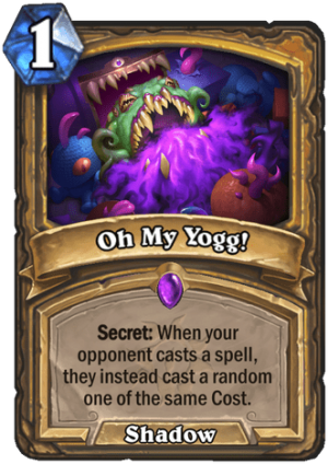 Oh My Yogg! Card