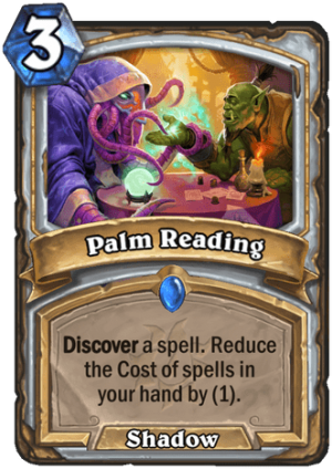 Palm Reading Card