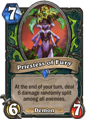 Priestess of Fury Card