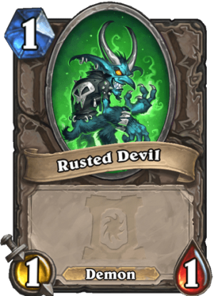 Rusted Devil Card