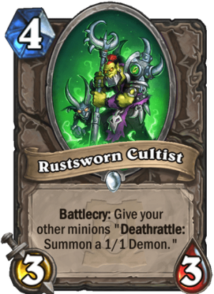 Rustsworn Cultist Card