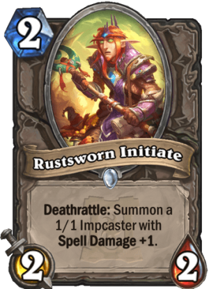 Rustsworn Initiate Card