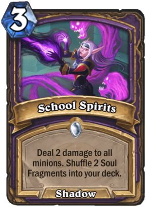 School Spirits Card