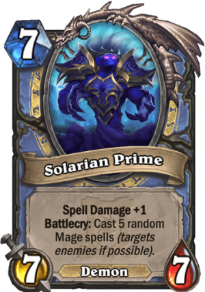 Solarian Prime Card