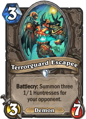 Terrorguard Escapee Card